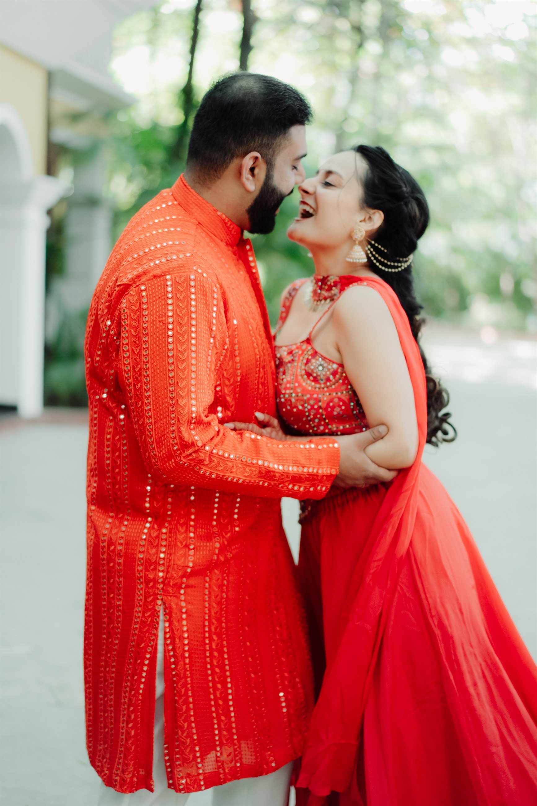 Soft outdoor portrait