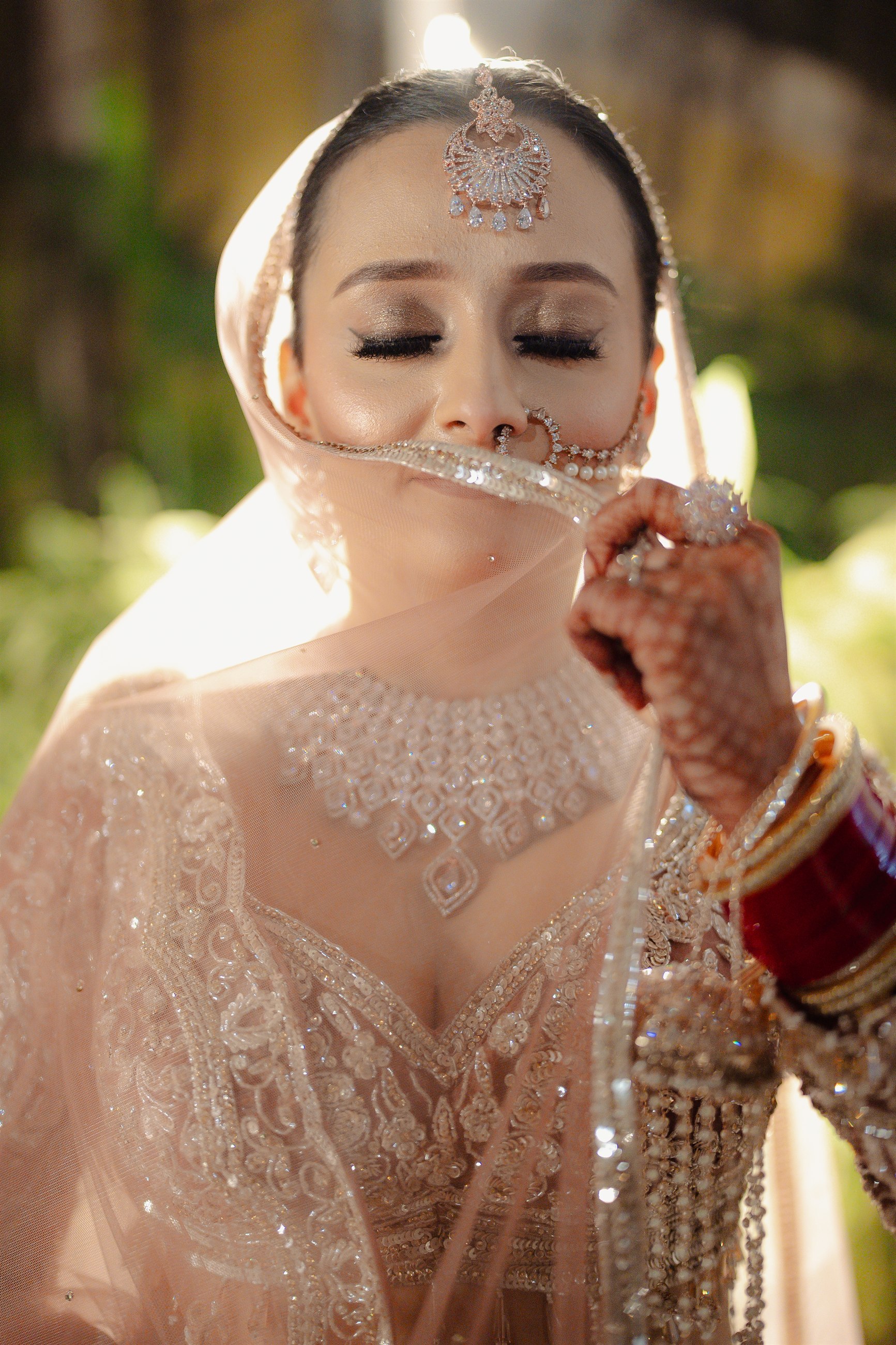 Romantic portrait session